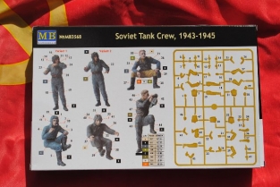 Master Box LTD 3568 SOVIET TANK CREW 1943-1945